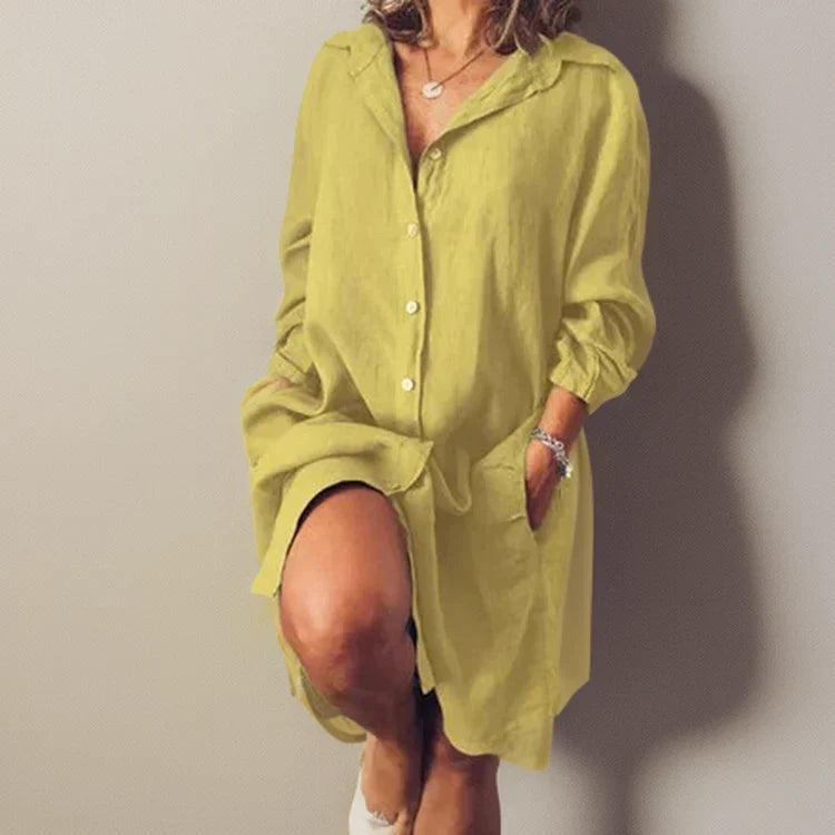 Edith – Stylish Shirt Dress