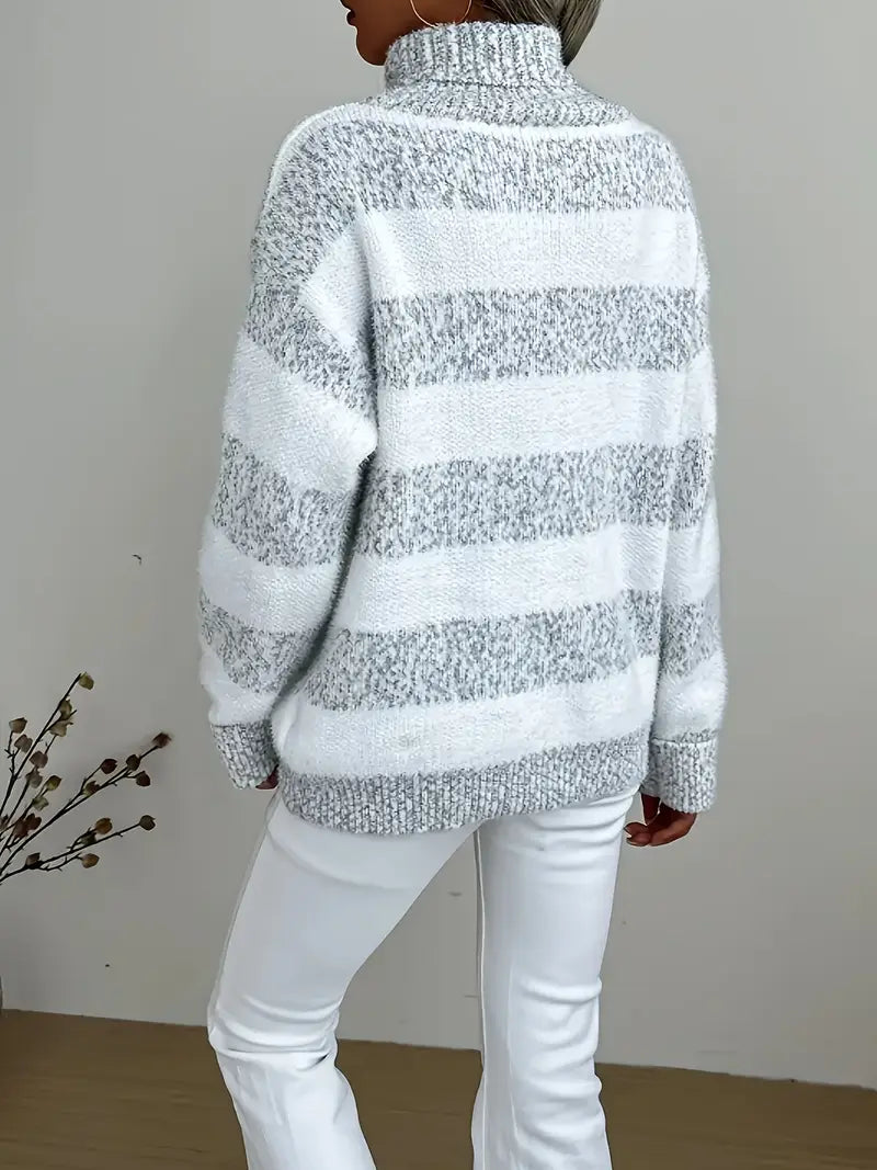 Tiare – Striped Knitted Sweater