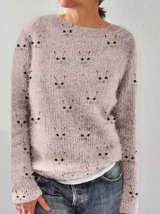 Pyper – Knitted Printed Sweater