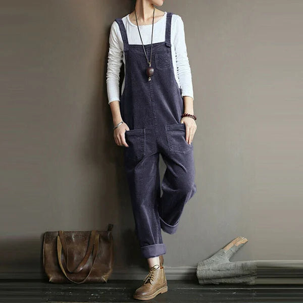 Eliza - Casual corduroy jumpsuit