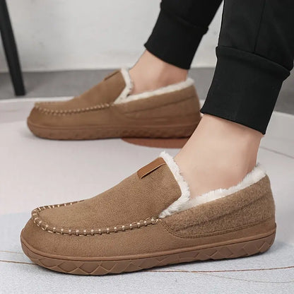 Maxell - Cozy fleece-lined loafers