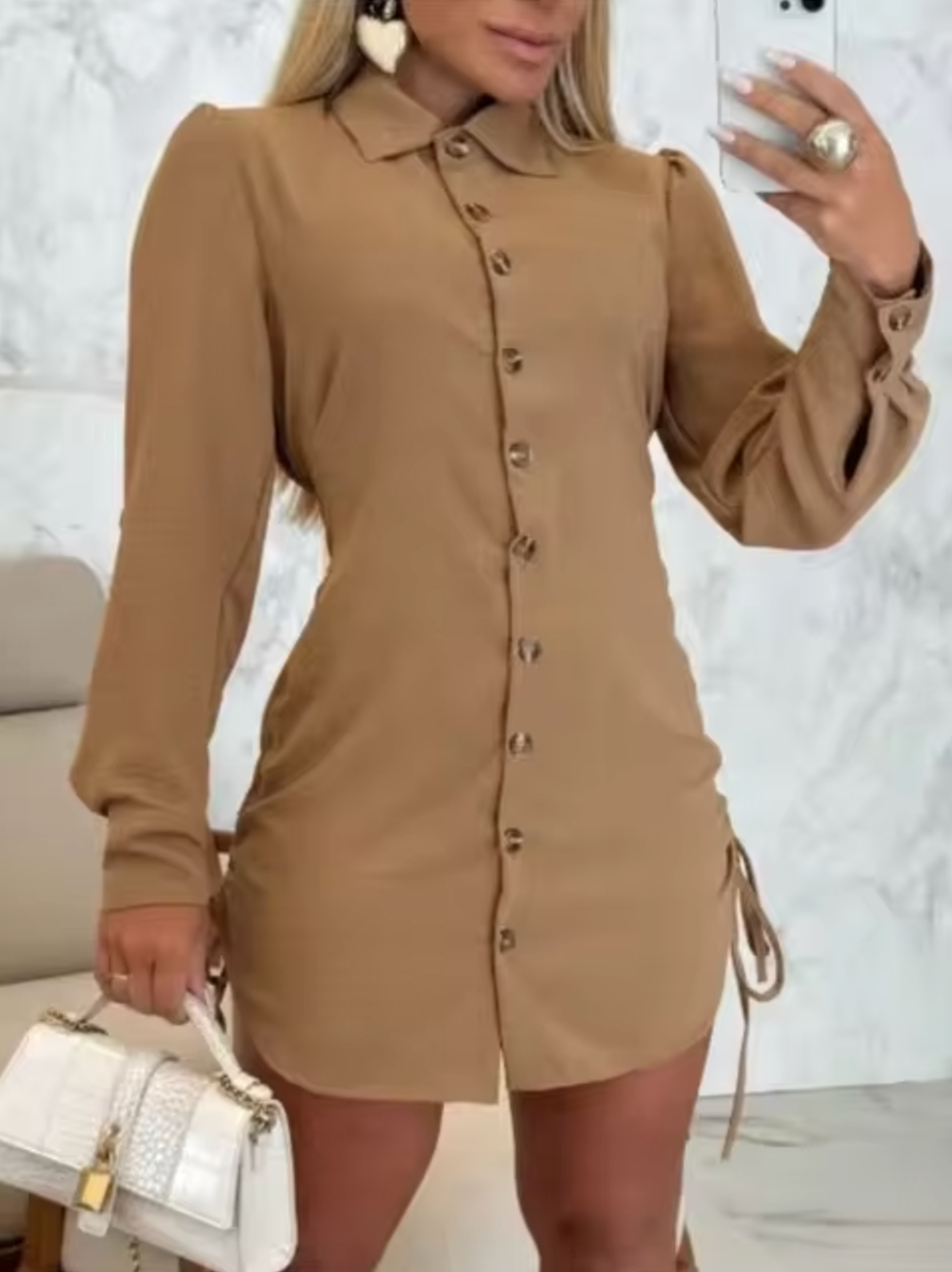 Amity – Elegant Shirt Dress