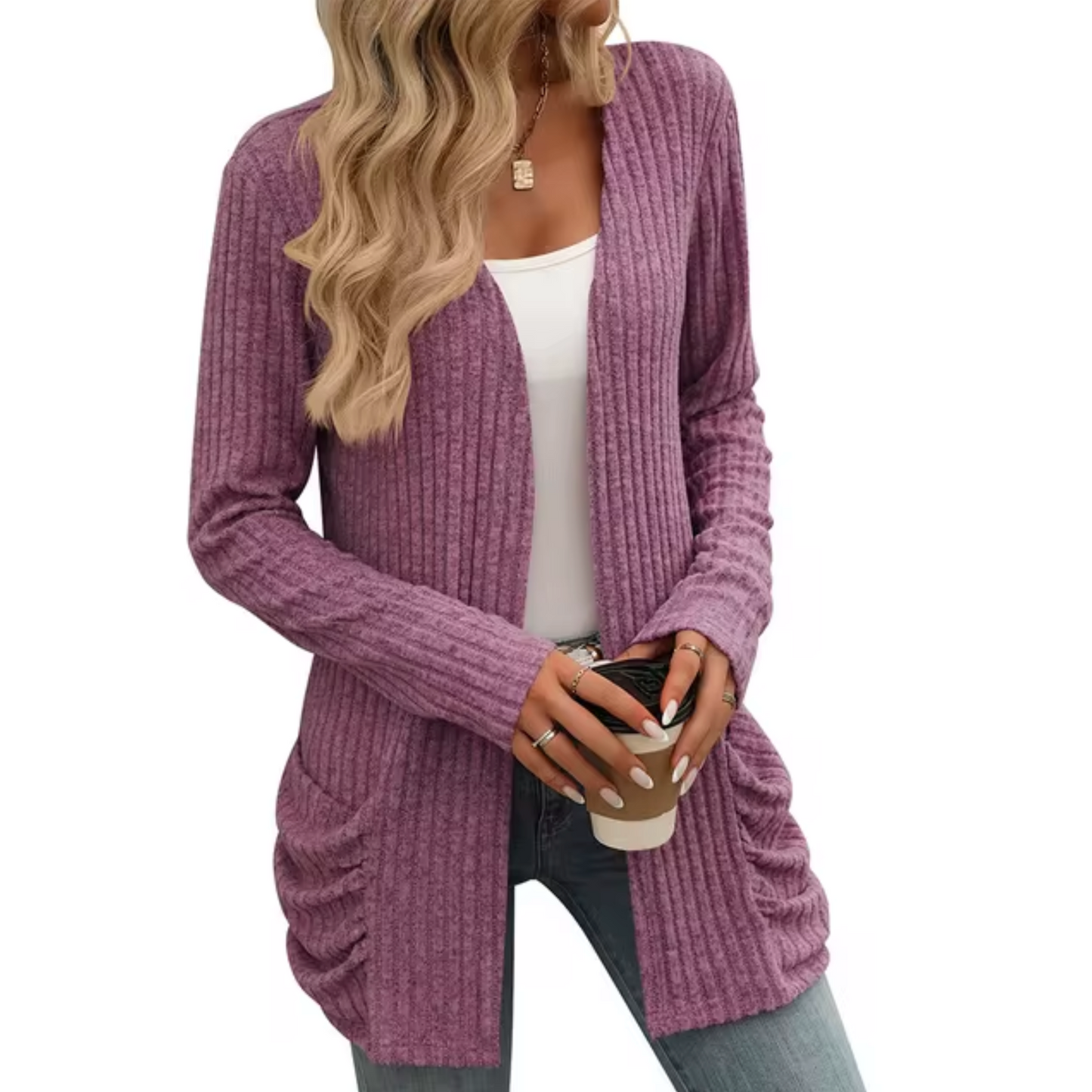 Rochel – Casual Knitted Cardigan