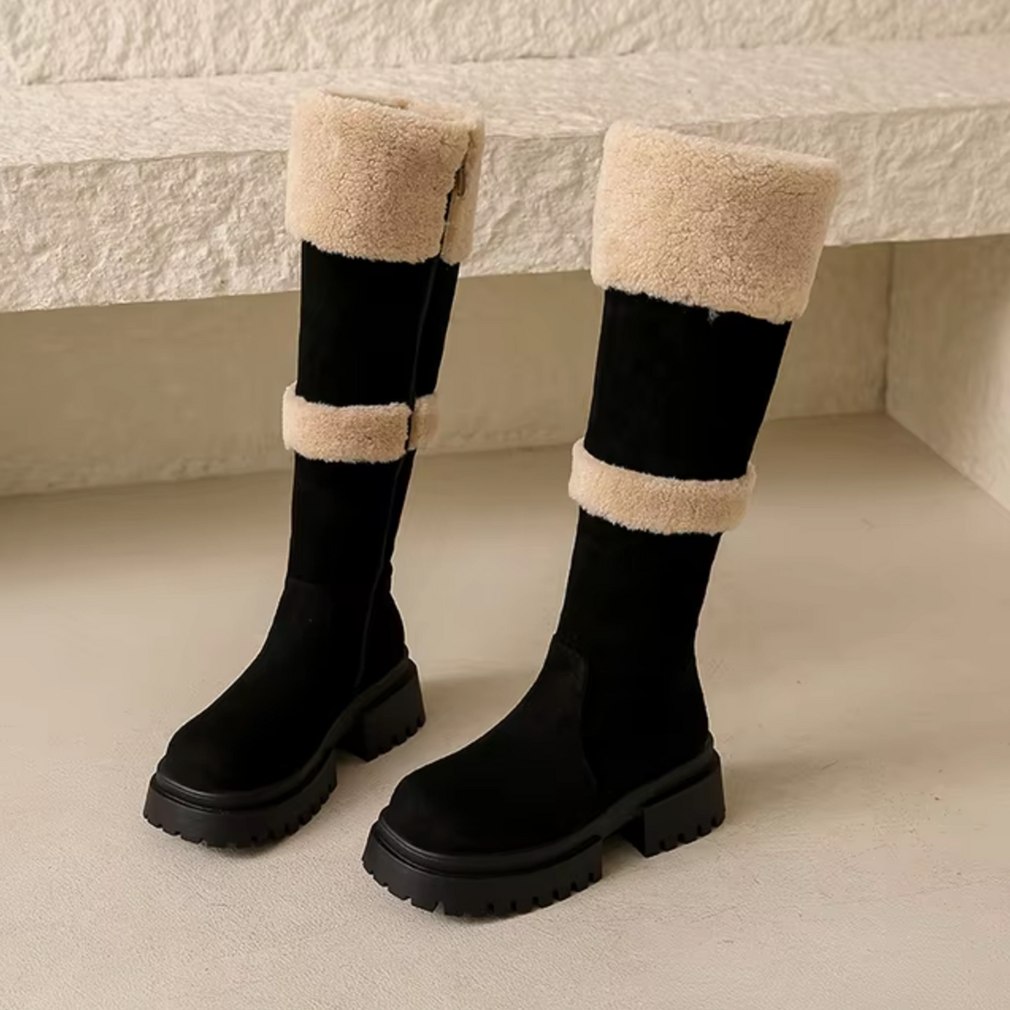 Braylee – Plush-Line Knee-high Boots