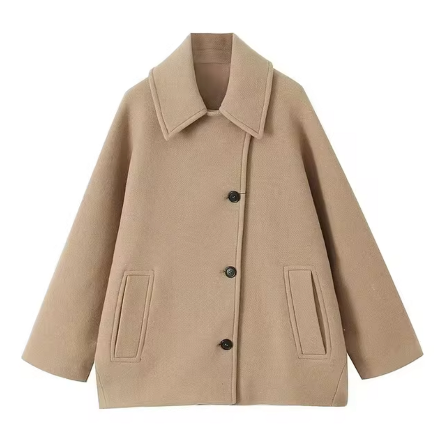 Atasha – Stylish Wool Coat