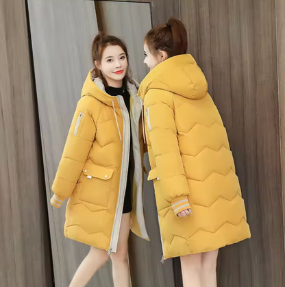 Erin – Long Parka Cotton Coat