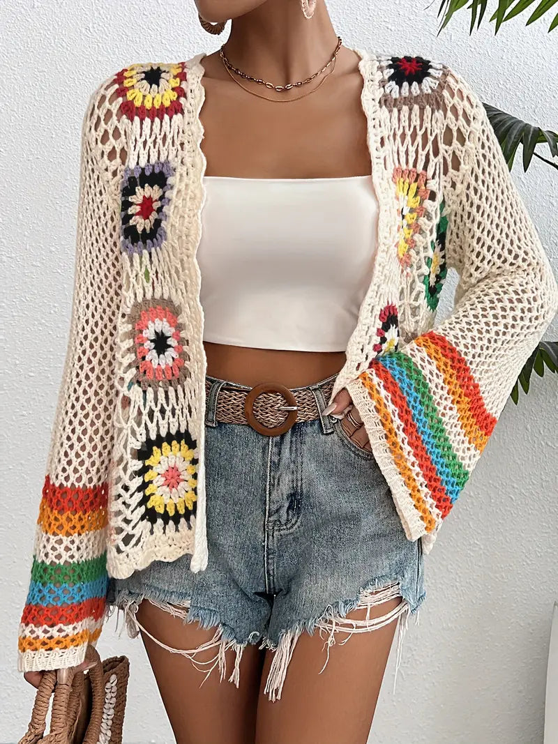 Elvina – Crochet Cardigan