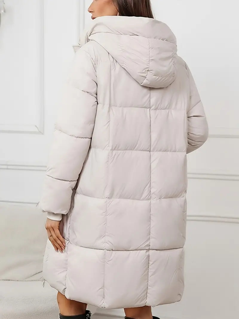 Mandy – Long Puffer Jacket with Hood