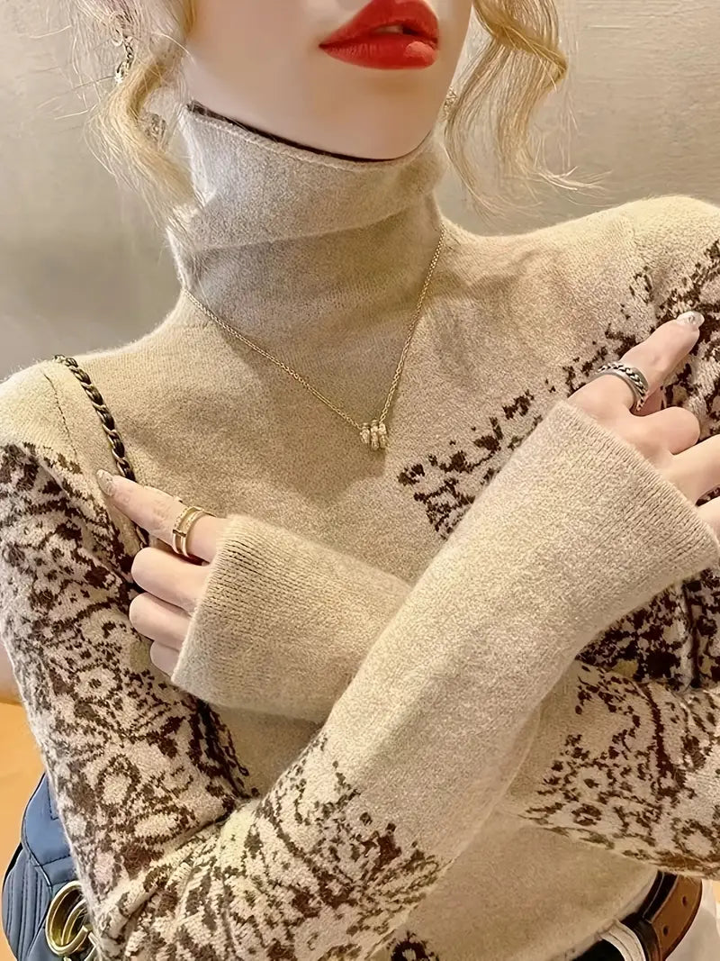 Elijah - Roll Collar Sweater