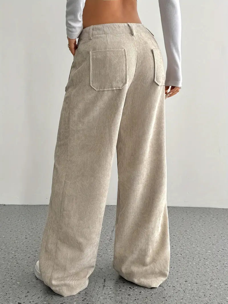 Makara – Wide-leg Corduroy Trousers