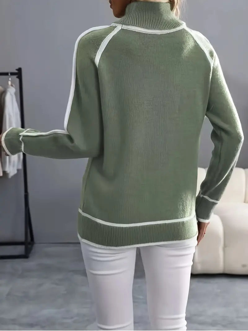 Alejandra - Soft Knitted Turtleneck Sweater