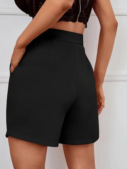 Saskia – Elegant High Waist Shorts