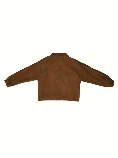 Hailey - Corduroy jacket with button front