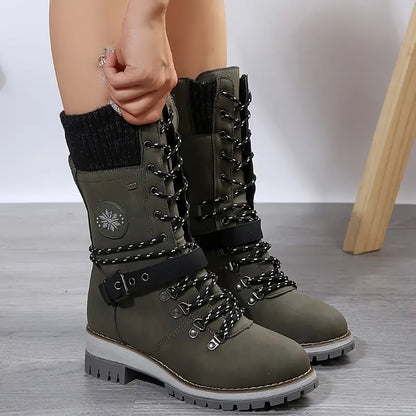 Millie – Trendy winter boots with mid-calf length