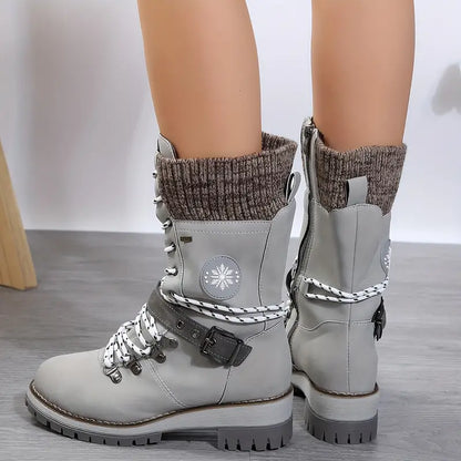 Millie – Trendy winter boots with mid-calf length