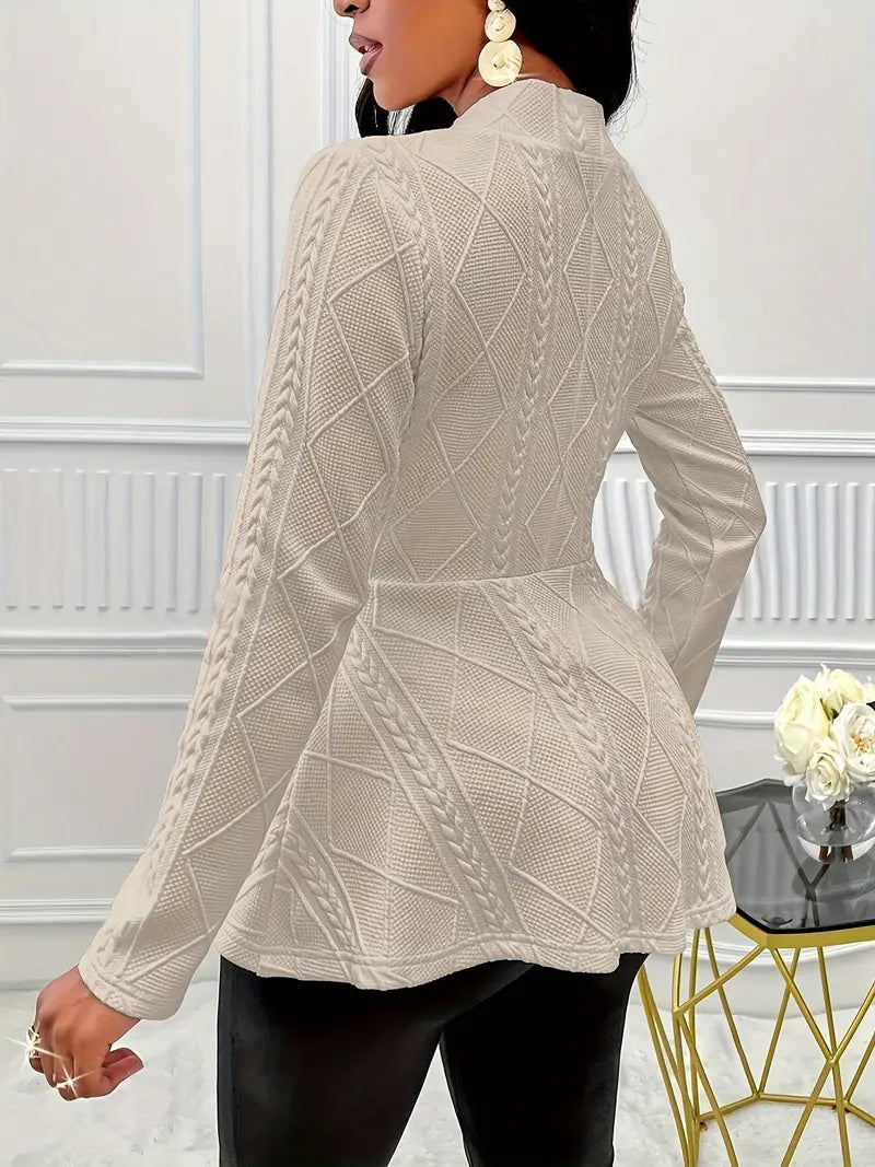 Savannah – Elegant Knitted Blazer