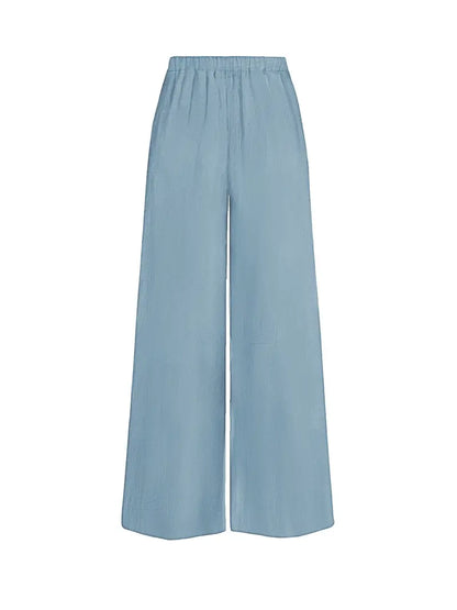 Mariam - Wide Leg Drawstring Pants