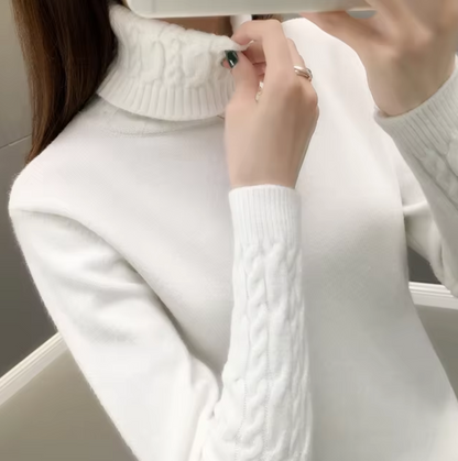 Jenna – Knitted Turtleneck Sweater