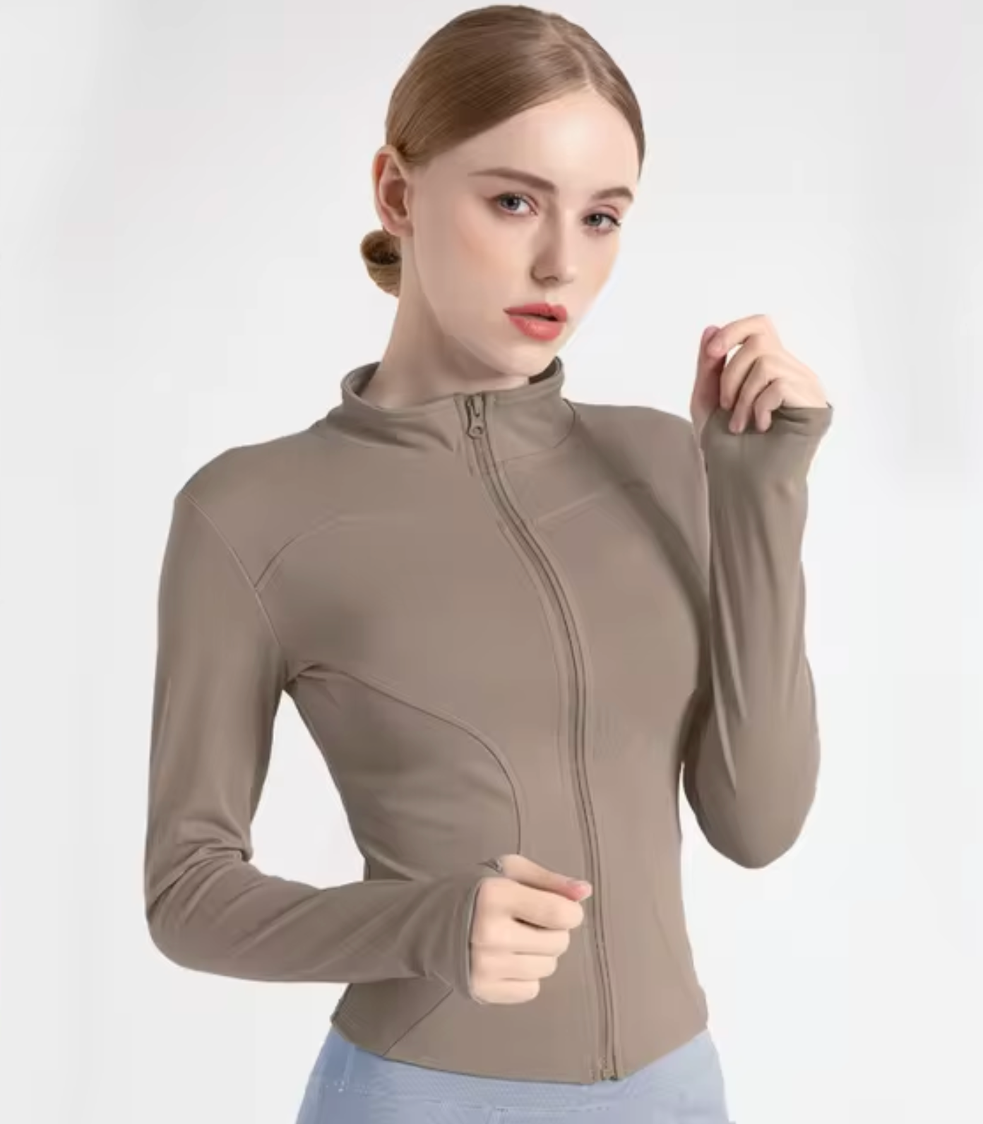 Kelly – Slim Fit Long Sleeve Yoga Top