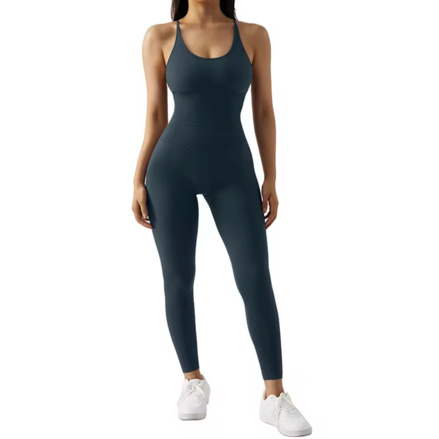 Oni – Sleeveless Bodycon Jumpsuit