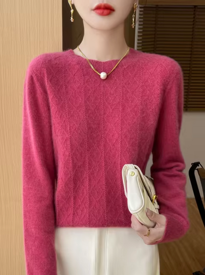 Akia – Cashmere Wool Knit Sweater