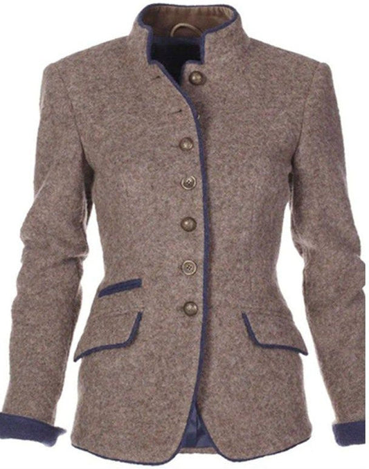 Shanny - Elegant ladies jacket in plain colour