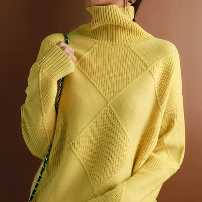 Julie - Cashmere Turtleneck Sweater