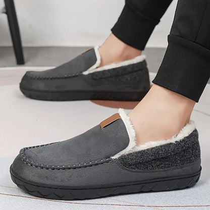 Maxell - Cozy fleece-lined loafers