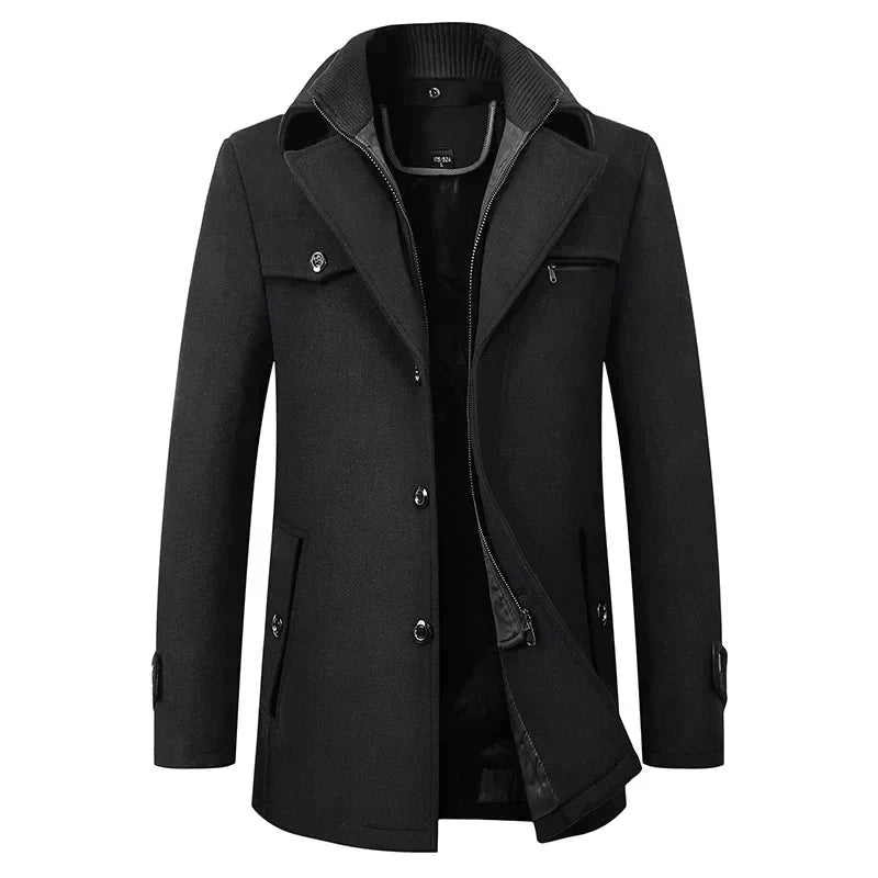 Waterproof winter coat for business