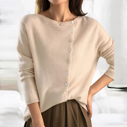 Arleth - Elegant cardigan with button closure