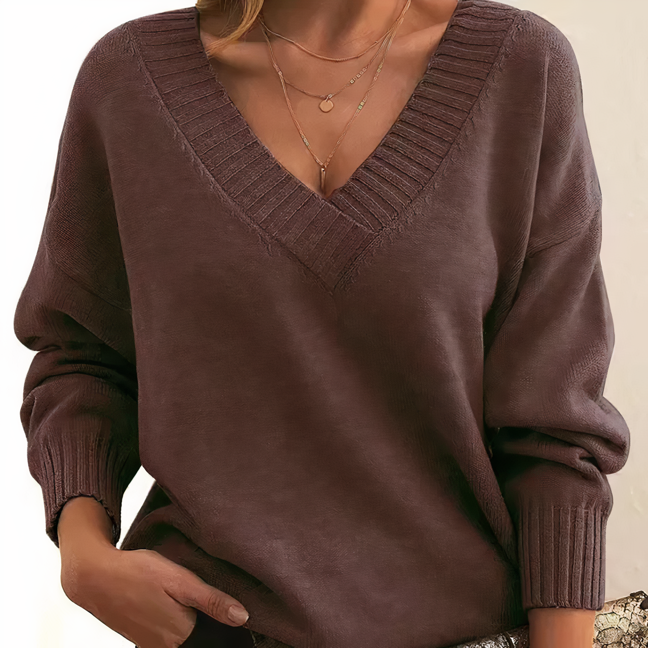 Autumn - Stylish cashmere sweater