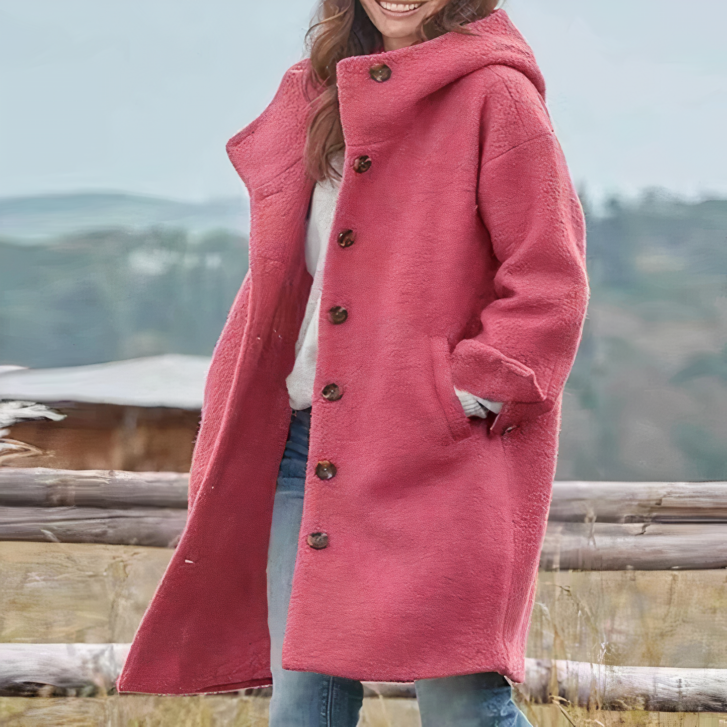 Averie - Elegant wool coat