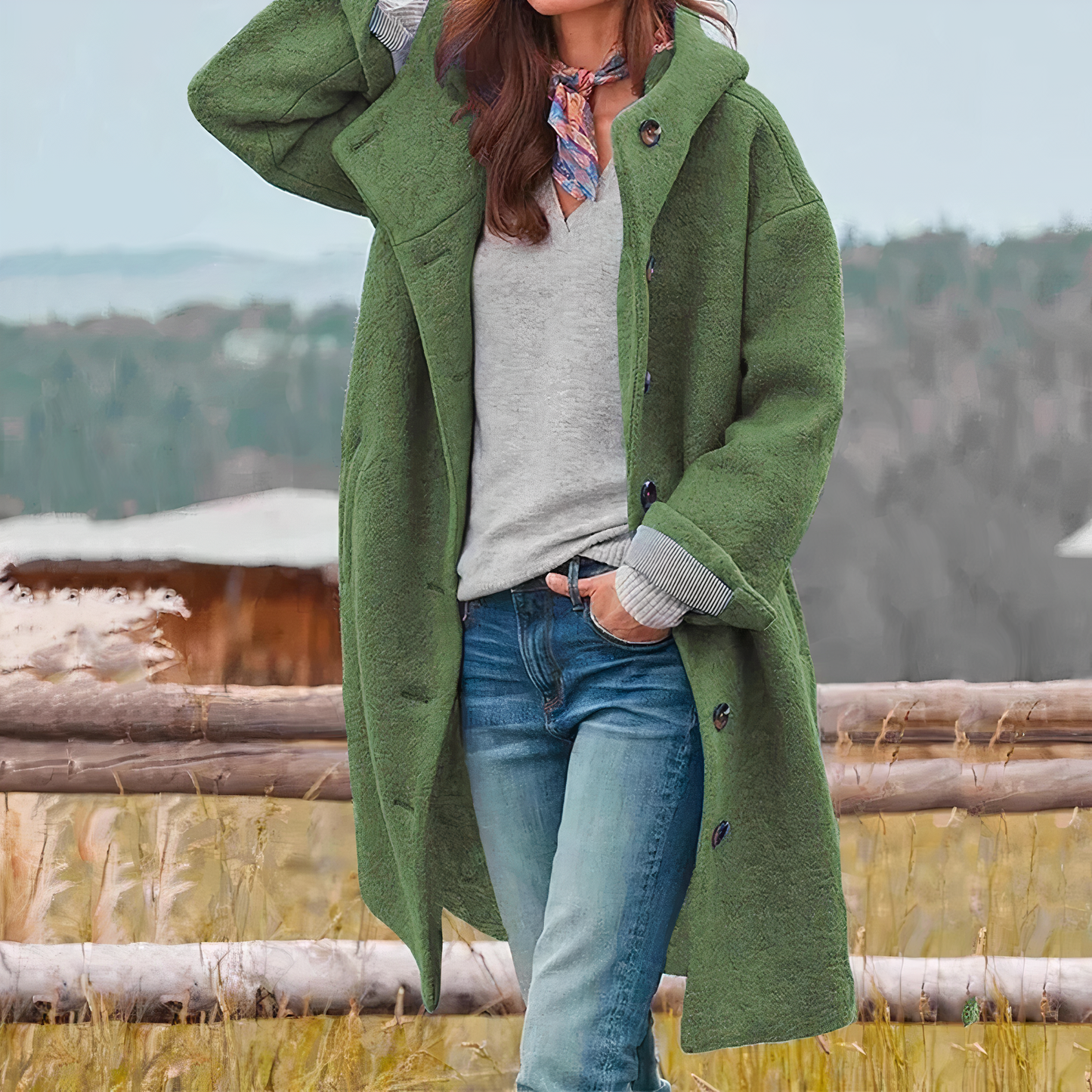 Averie - Elegant wool coat