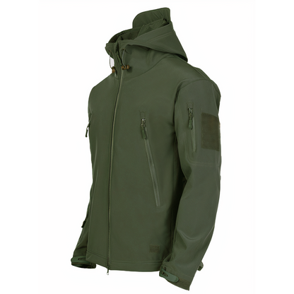 Dawson - Waterproof Army Jacket with Hood