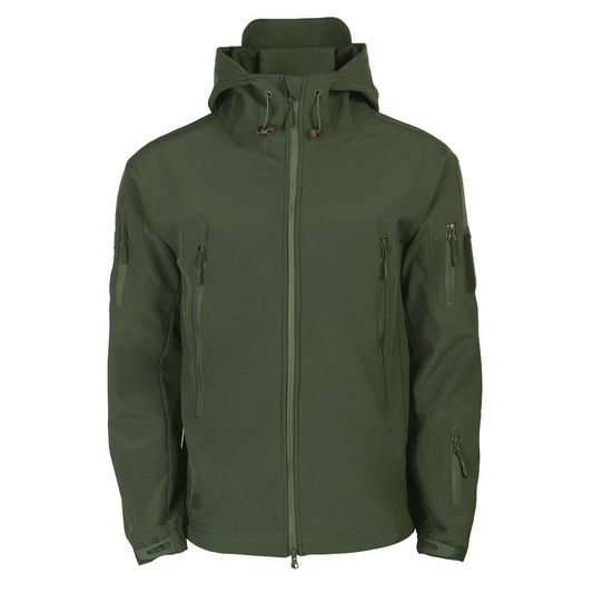 Dawson - Waterproof Army Jacket with Hood