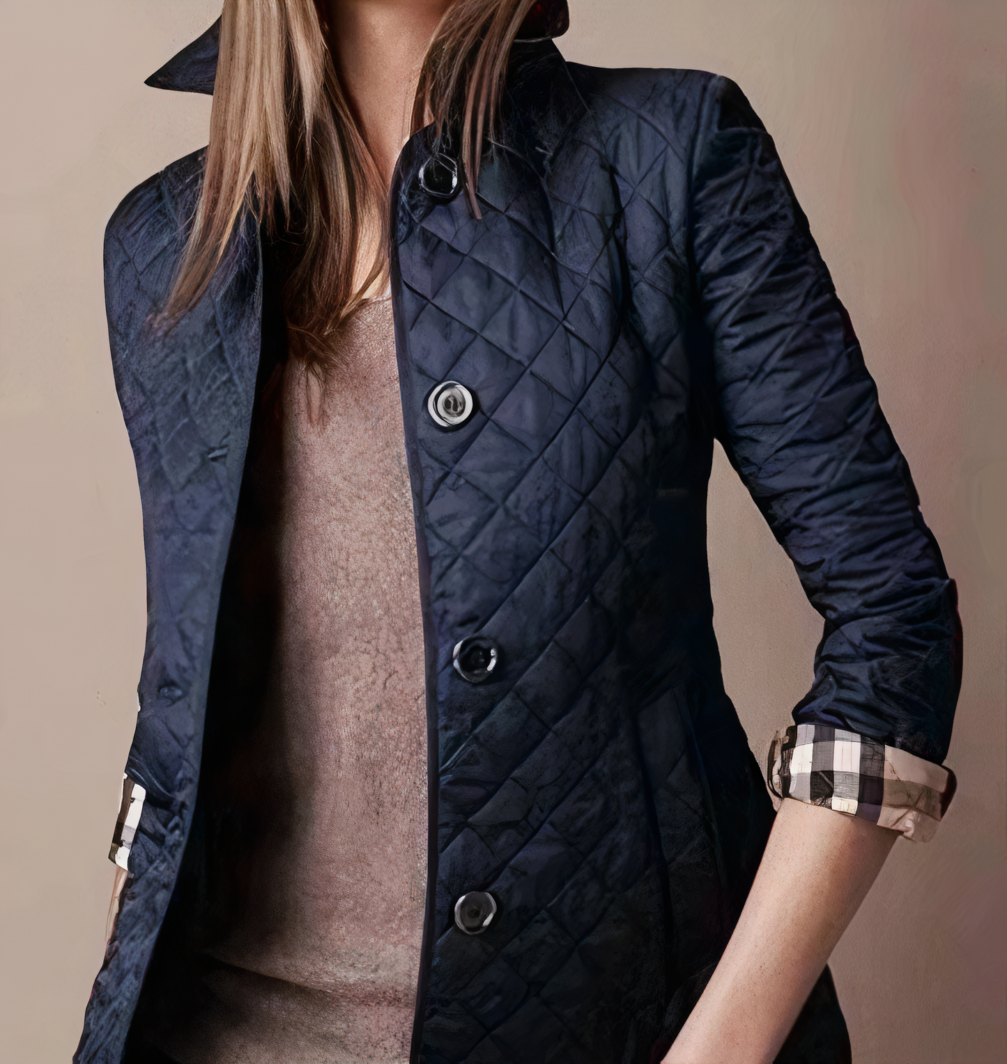 Evelyn - Silk-Cotton jacket for women