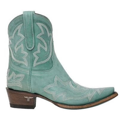 Laurice - Embroidered Leather Cowboy Boots