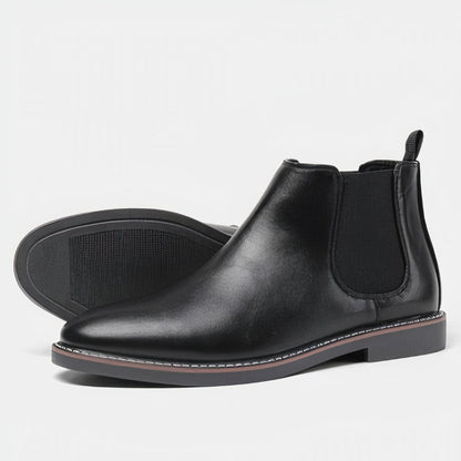 Gerno - Chelsea leather boots for men