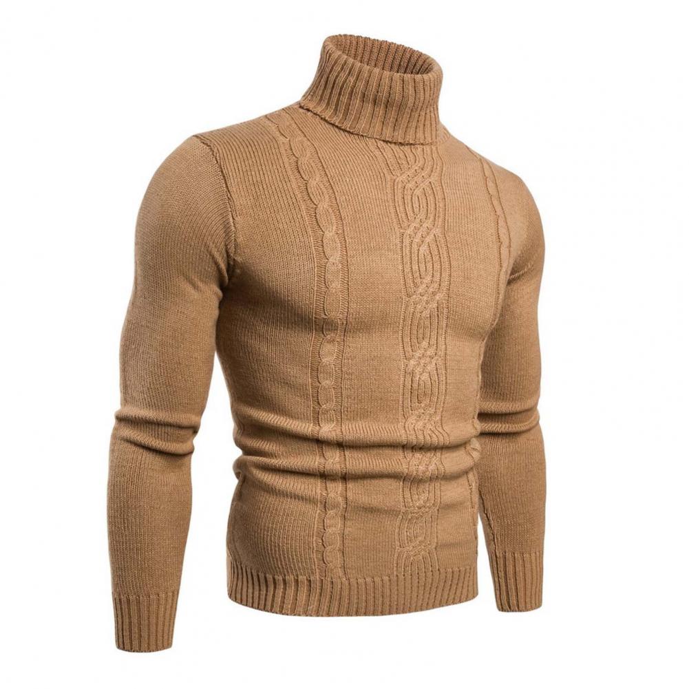 Lucian - Cable-knit cotton turtleneck sweater