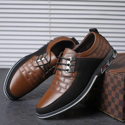 Joshua - Orthopedic Leather Shoes