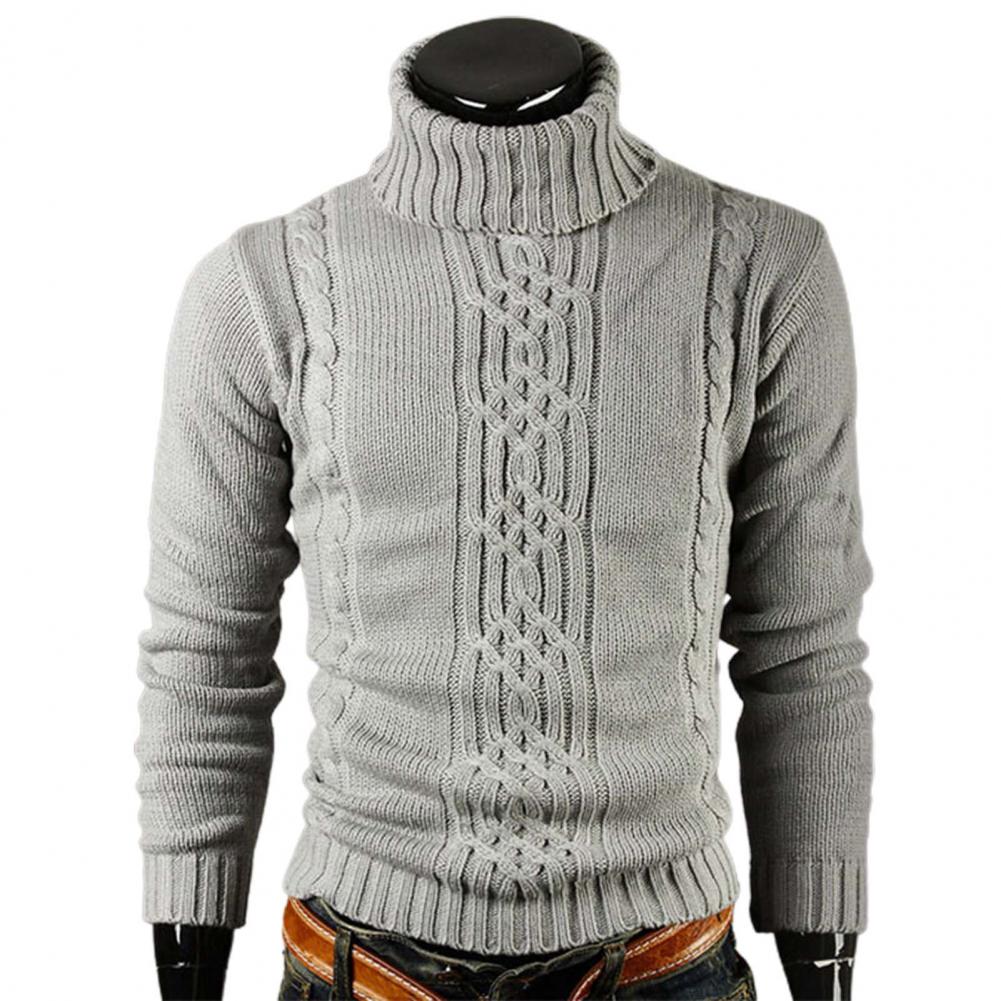 Lucian - Cable-knit cotton turtleneck sweater