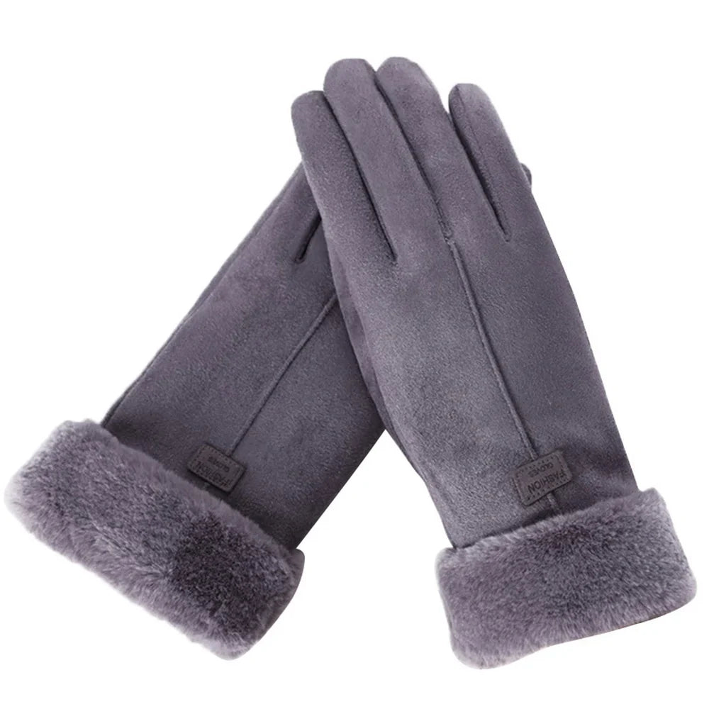 Mitti – Elegant Plush-Lined Winter Gloves