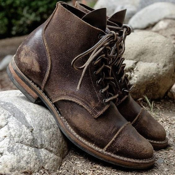 Mateo – Rugged Leather Boots