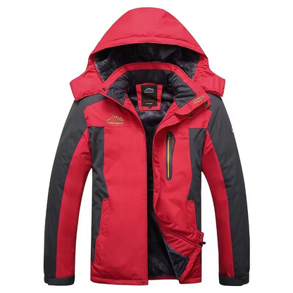 Warm, waterproof winter jacket for men - Joseph