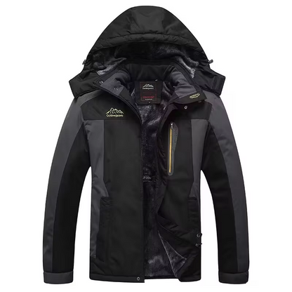 Warm, waterproof winter jacket for men - Joseph