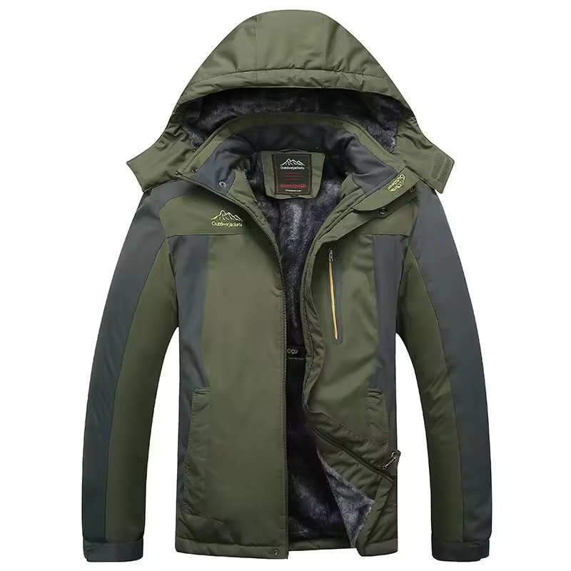 Warm, waterproof winter jacket for men - Joseph