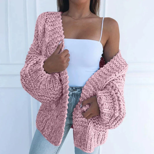 Kira - Chunky knit cardigan