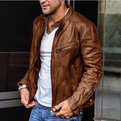 Liam – Stylish Leather Jacket