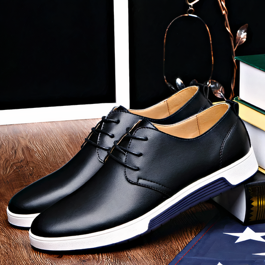 Oxford - Orthopedic leather shoes