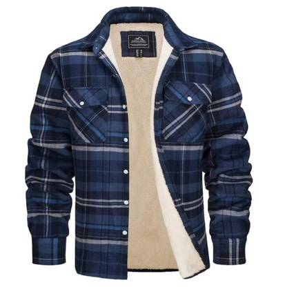 Evans - Fleece Lined Check Jacket